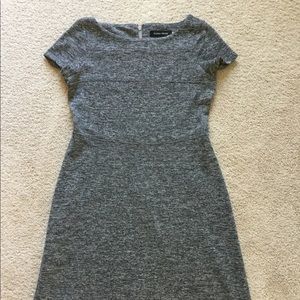 Ivanka Trump Heathered Grey Casual Dress
